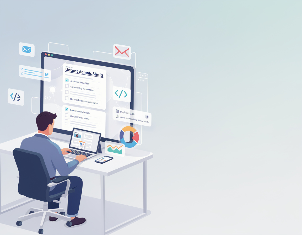 Ilustrasi wos138 checklist kurasi newsletter untuk minggu pertama untuk Newsletter Teknologi